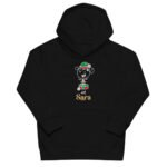 Christmas - Elf Girl - Organic Cotton Eco Hoodie - Kids 4Y-12Y - Image 2