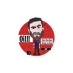 Roy Kent "Don't Settle for Fine" Sticker - Image 3