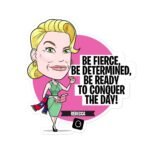 Rebecca Welton - Fearless - Sticker