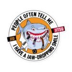 Jiu Jitsu - Shark Smile - Sticker