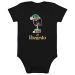 Christmas Elf Boy Bodysuit 100% Organic Cotton - Infant 3M-18M - Image 2