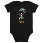 Christmas Elf Girl Bodysuit 100% Organic Cotton - Infant 3M-18M - Image 2