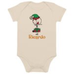 Christmas Elf Boy Bodysuit 100% Organic Cotton - Infant 3M-18M - Image 4