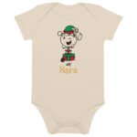 Christmas Elf Girl Bodysuit 100% Organic Cotton - Infant 3M-18M - Image 3