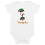Christmas Elf Boy Bodysuit 100% Organic Cotton - Infant 3M-18M - Image 6