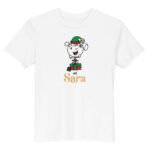 Christmas Elf Girl Unisex T-Shirt Kid 3Y-12Y - Image 3