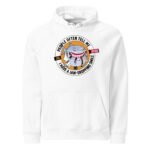 Jiu Jitsu – Shark Smile – Premium Organic Hoodie - Image 2