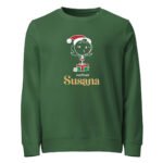 Christmas Mother Unisex Organic Sweatshirt Adult