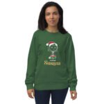 Christmas Mother Unisex Organic Sweatshirt Adult - Image 7