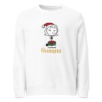 Christmas Mother Unisex Organic Sweatshirt Adult - Image 8