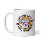 Jiu Jitsu - Shark Smile - Personalized Mug - Image 2