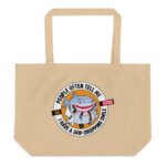 Jiu Jitsu - Shark Smile - Premium GOTS Organic Tote bag