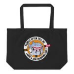 Jiu Jitsu - Shark Smile - Premium GOTS Organic Tote bag - Image 2