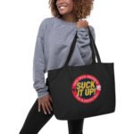 Jiu Jitsu - Suck it Up - Premium GOTS Organic Tote bag - Image 3
