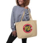 Jiu Jitsu - Suck it Up - Premium GOTS Organic Tote bag - Image 4